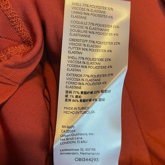 *Reposh* NWT By Anthropologie Slim Strappy Midi Dress Small - Picture 9 of 10